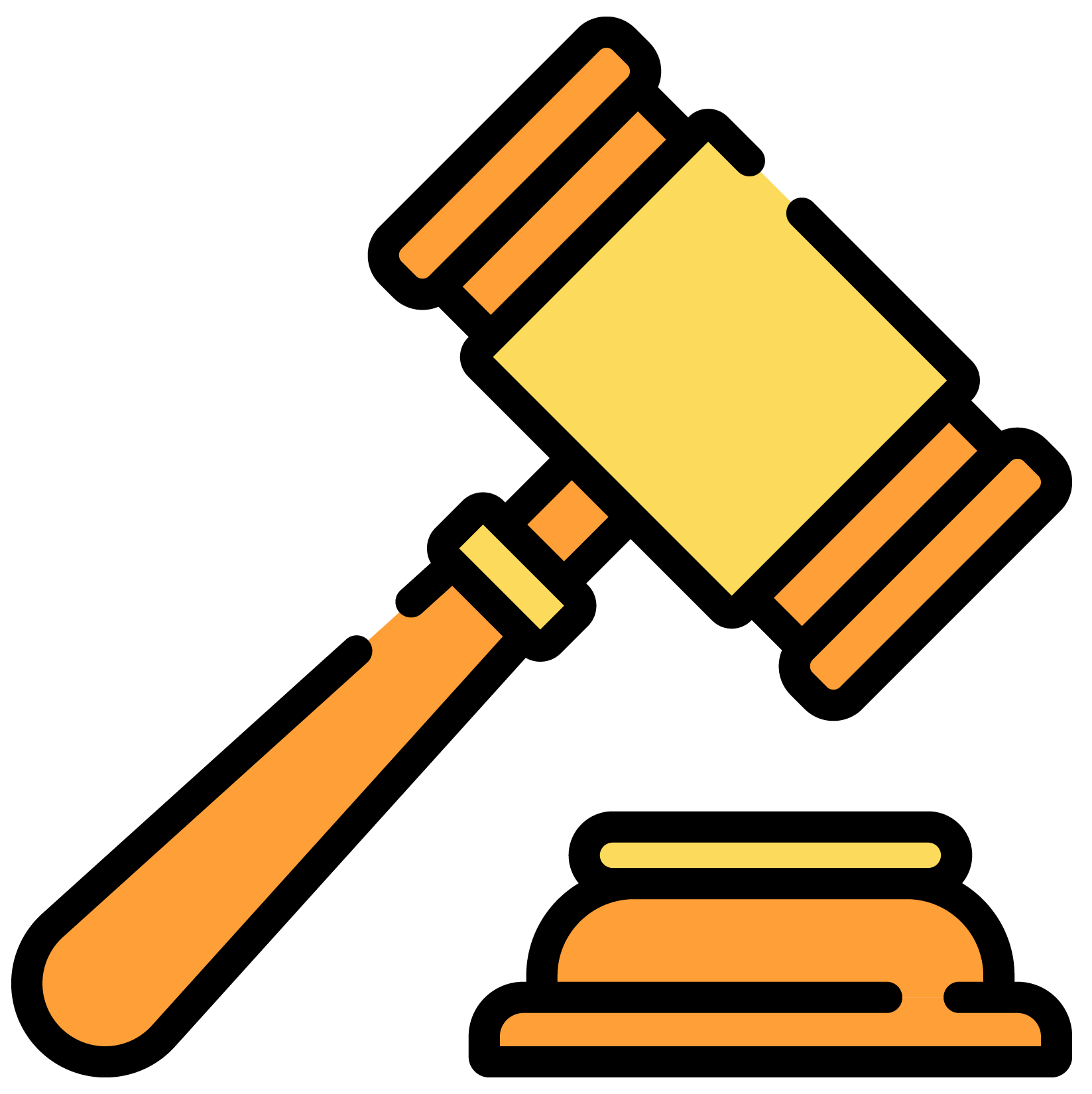 icon of a gavel