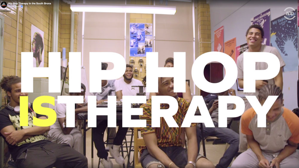 Hip Hop is Therapy graphic
