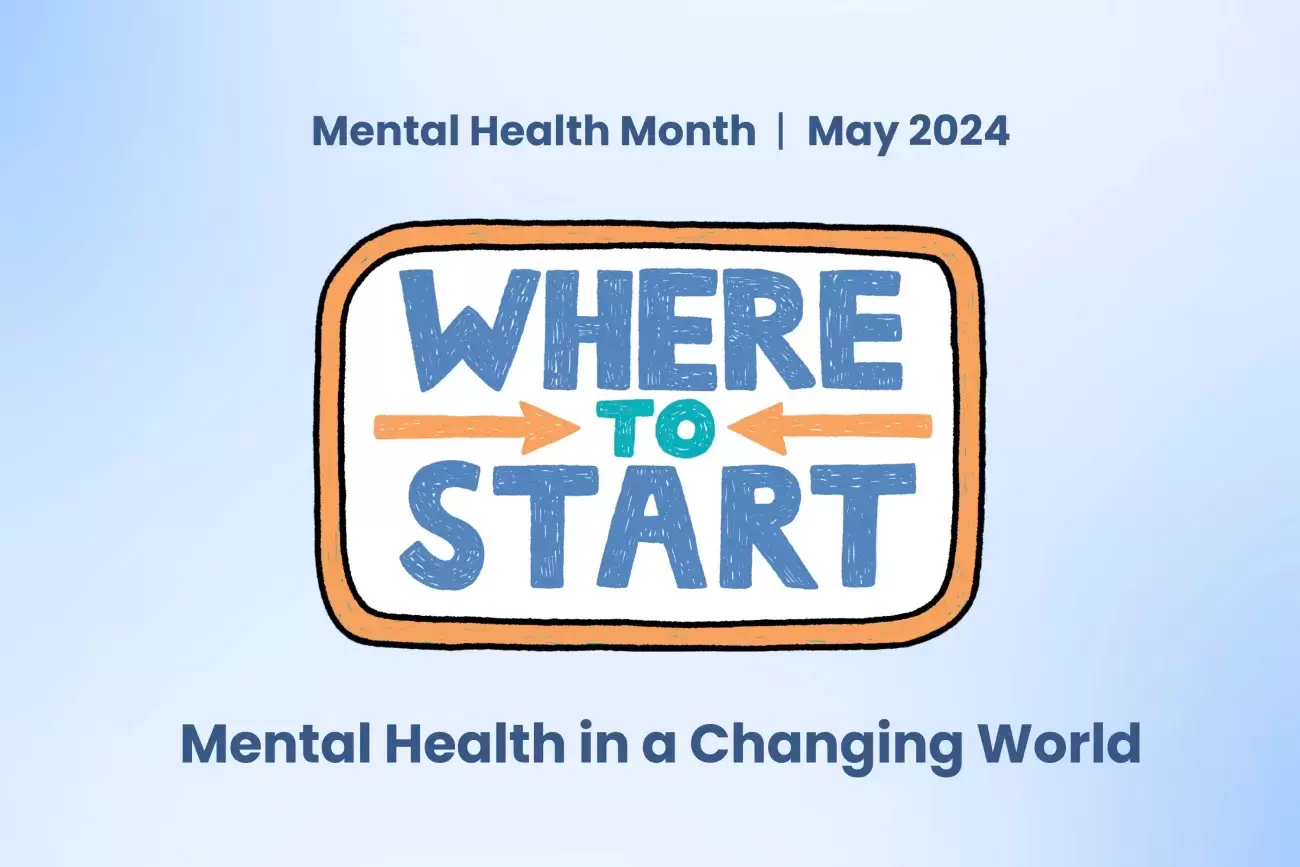 Mental Health Month | May 2024 | Where to Start | Mental Health in a Changing World