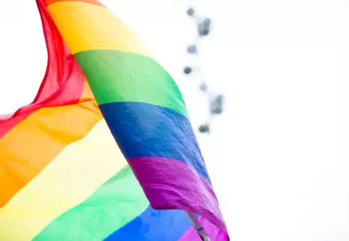 Rainbow LGBTQ+ Pride flag