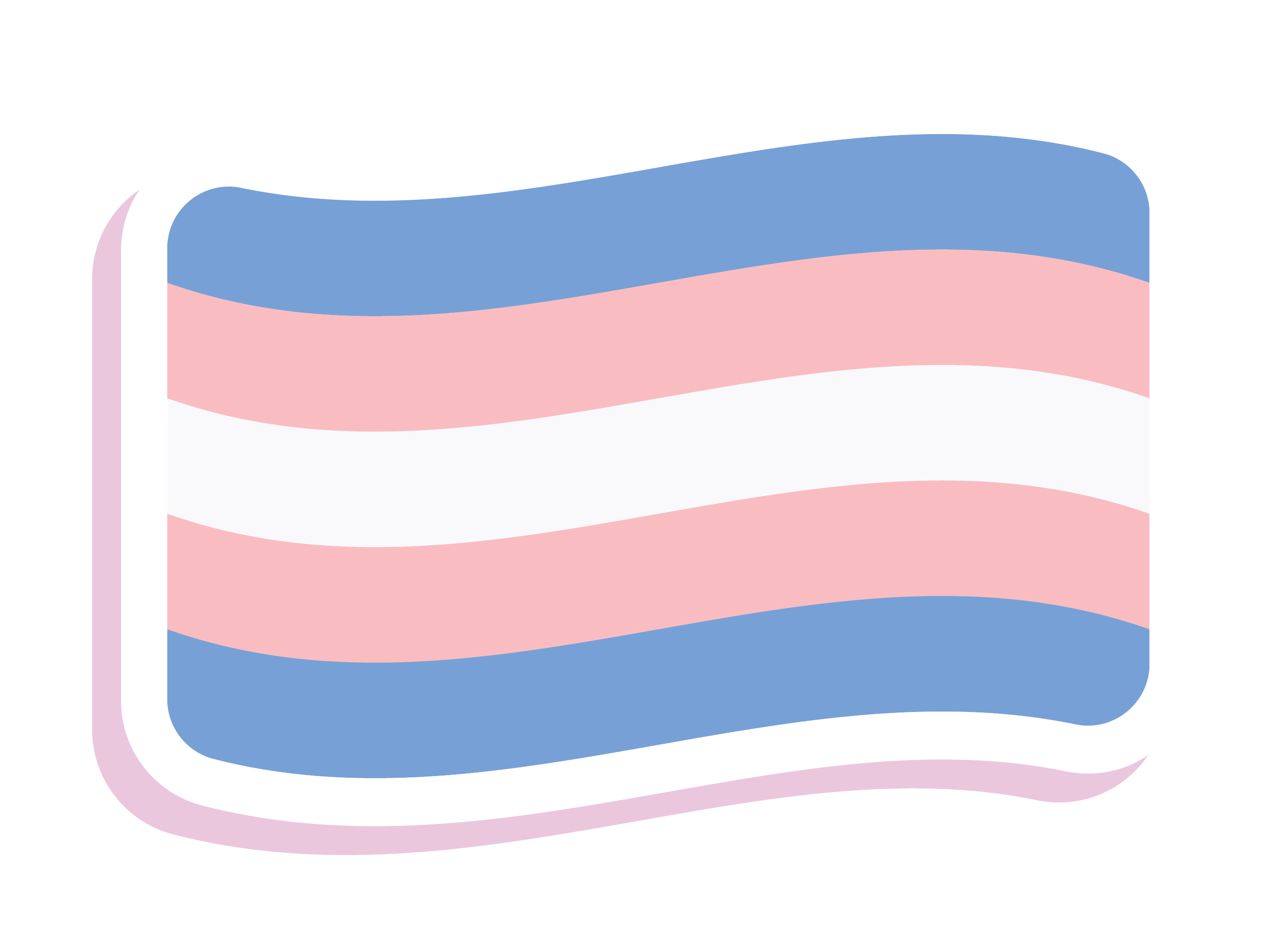 Transgender pride flag