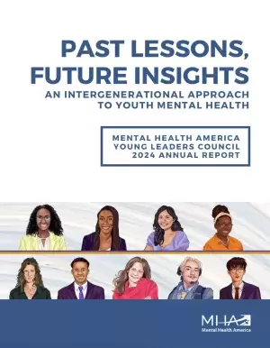 Past Lessons, Future Insights: An intergenerational approach to youth mental health - report cover