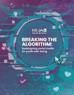 Breaking the Algorithm: Redesigning social media for youth well-being report cover