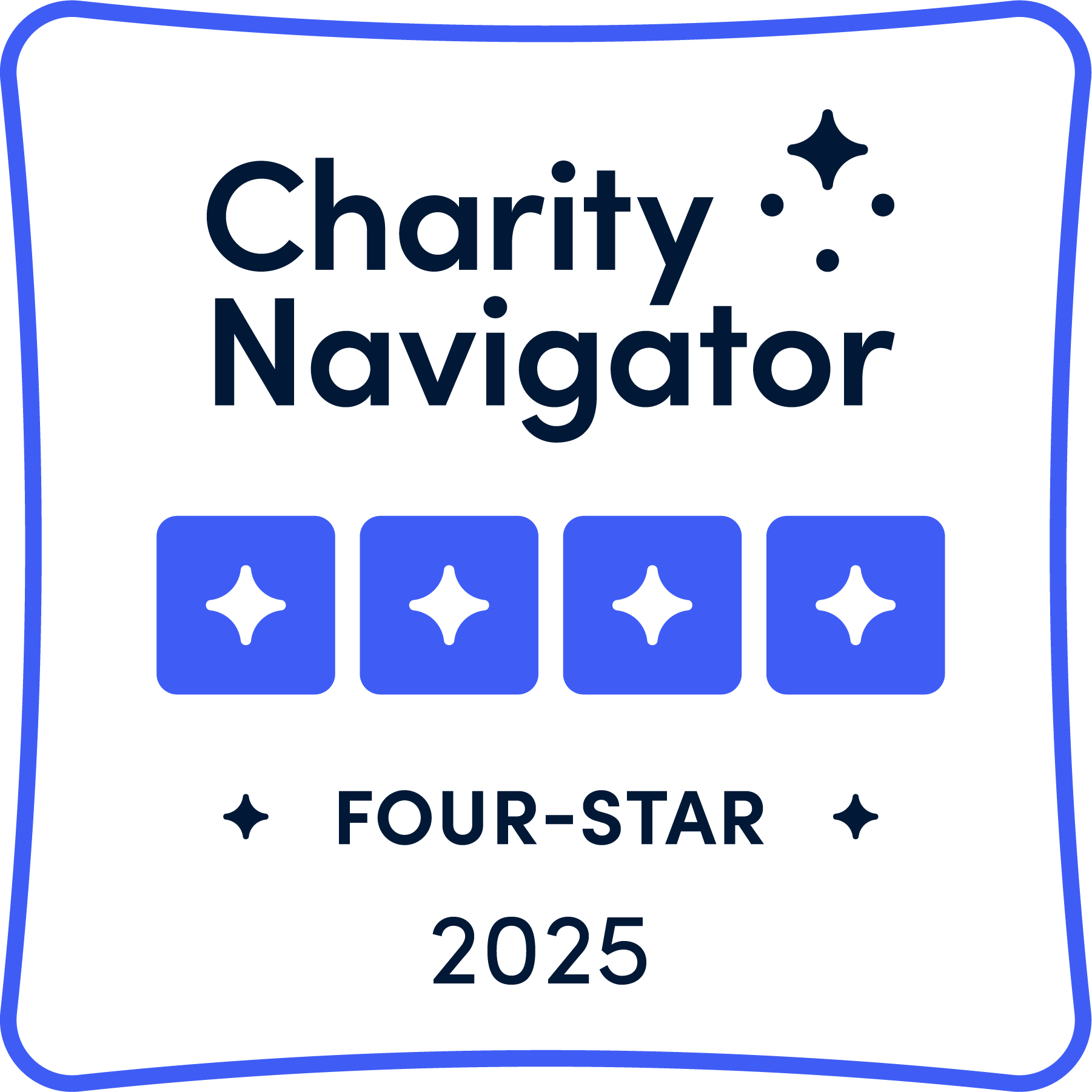 Charity Navigator 4-star logo